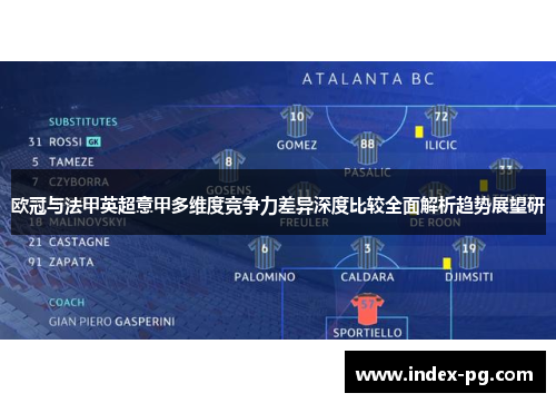 欧冠与法甲英超意甲多维度竞争力差异深度比较全面解析趋势展望研
